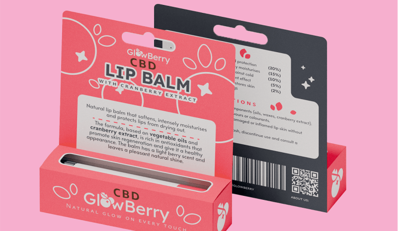 CBD Lip Balm Boxes